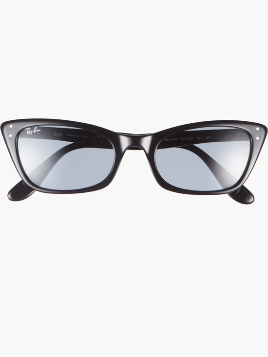Ray-Ban Accessories - NWT Ray-Ban blue/black Lady Burbank Cat Eye Sunglasses 52mm
